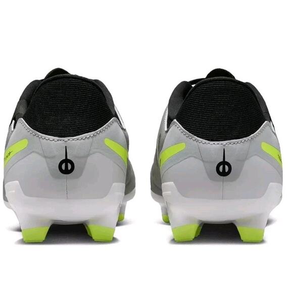 Nike Tiempo 10 Academy Fg/Mg Metallic Silver Black Volt Men\'s Size 9 DV4337-001 main image 6